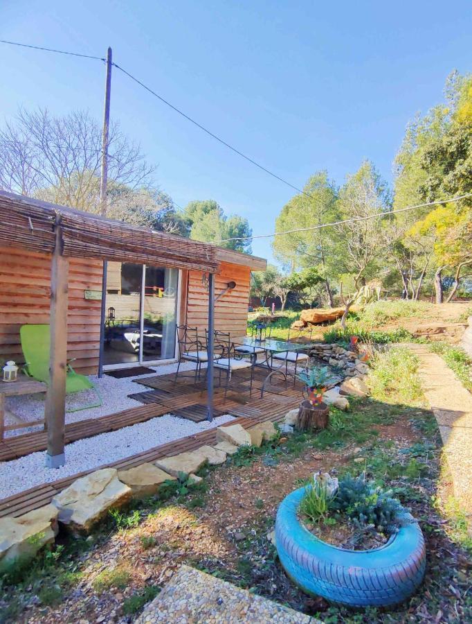 Arche De Noe Atypique, Boheme , Nature, Piscine Chauffee De Paques A Toussaint , Spa , Sauna , Loisirs Le Beausset Εξωτερικό φωτογραφία