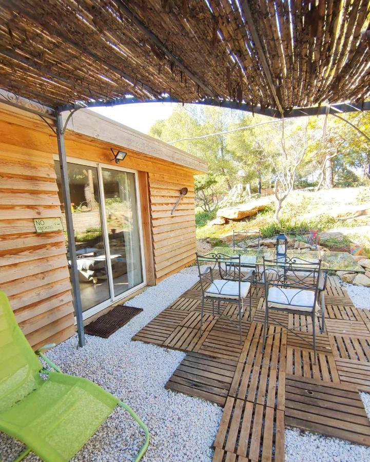 Arche De Noe Atypique, Boheme , Nature, Piscine Chauffee De Paques A Toussaint , Spa , Sauna , Loisirs Le Beausset Εξωτερικό φωτογραφία